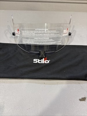 Stilo YA00640 Helmet Shields - Clear / Anti-scratch / Anti-fog