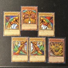 Yu-Gi-Oh TCG 6 Cards Lot Exodia the Forbidden One Spellcaster English