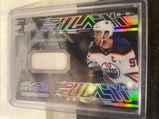 19-20 Connor Mcdavid Black Obsidian Jersey  OJ-CM