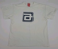 Vintage Aesthetics A Logo Print T Shirt Skateboarding Rare Htf USA Made Y2k 90s