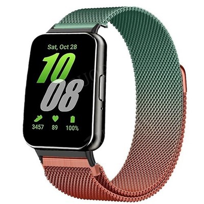 Für Samsung Galaxy Fit 3 Metall Armband Milanaise Magnet Loop Edelstahl Band NEU