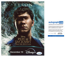 Daniel Diemer 'Percy Jackson And The Olympians’ Signed 8x10 Photo 'Tyson' ACOA