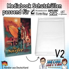 Schutzh&uuml;llen V2 Mediabook unwattiert 0,5mm Film Nameless NSM Turbine DVD Blu-Ray