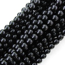 AA Black Onyx Round Beads 15" 2mm 3mm 4mm 6mm 8mm 10mm 12mm 14mm 16mm 18mm 20mm