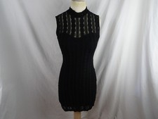 Forever 21 Women Black Lace Dress Size L