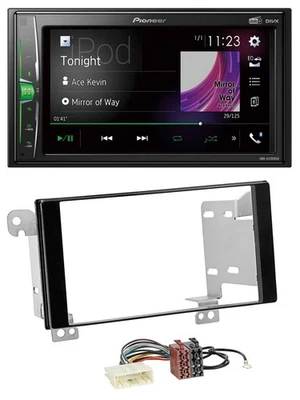 Pioneer 2DIN MP3 DAB USB Bluetooth Autoradio für Subaru Forester Impreza XV ab 1 - Bild 1 von 4