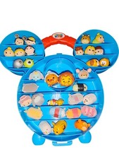 Disney Tsum Tsum figures with Carry Case Blue Pre Owned Job Lot bundle 