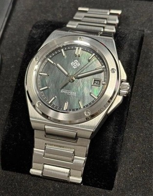 IWC JD-X05S IXDAO ENGINEER Injunior Homage MOP Men's Watch Black