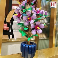 LEGO Botanicals 10372 Hibiscus Flower Building Set 18+ Home Office Decor Gift