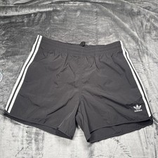 ADIDAS ORIGINALS SPRINTER TREFOIL SHORTS MENS SIZE XL HS2069 BLACK WHITE NWT