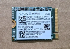 Dell 5401 ADATA 256GB SSD NVMe M.2 IM2P33F3-256G2 0HRMWW Solid State Drive