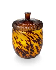 Illume  Woodfire Glass Acorn Candle Scented Candle