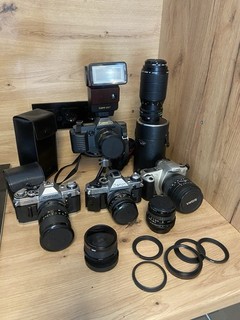 Canon Camera Konvolut Canon T70 Canon AE1 Canon AE 1 Program EOS 300