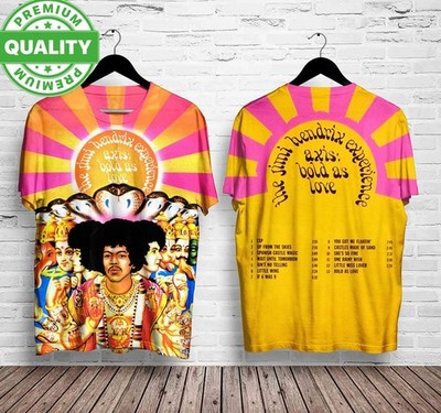 The Jimi Hendrix Experience Axis Bold As Love 3D AOP Shirt Unisex S-5XL 1S0173