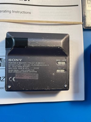 Sony MD Walkman MZ-R70 – Enregistreur Minidisc Portable – Gris – Excellent état