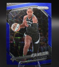 2025 Panini Prizm WNBA - A'ja Wilson Blue Velocity #76
