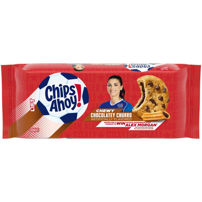 CHIPS AHOY! Chewy Chocolatey Churro Filled Chocolate Chip Cookies, Limited Editi