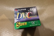 New 5 packs of FujiFilm DVC 60 SP 90 LP Mini DV Digital Video Cassette