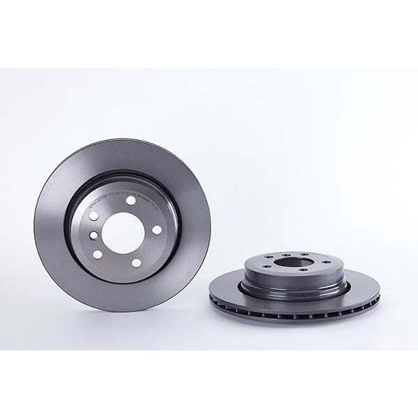 2x Brake Discs Pair Vented fits BMW X3 E83 2.5 Rear 04 to 10 320mm Set Brembo - Image 12