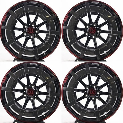 22'' FORGED Mercedes-Benz BRABUS Wheels Rims Set of 4 22X10 5x130