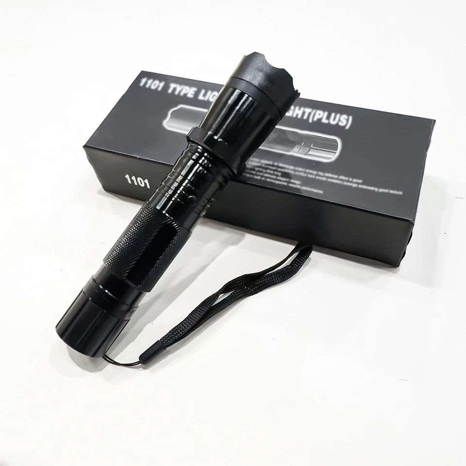 Portable Super Bright Tactical LED Flashlight Rechargeable Work Light - Image 4 of 4