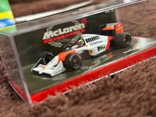 Minichamps 1/64 McLaren MP4/5 Honda Ayrton Senna Formula 1 Model Car Collectible