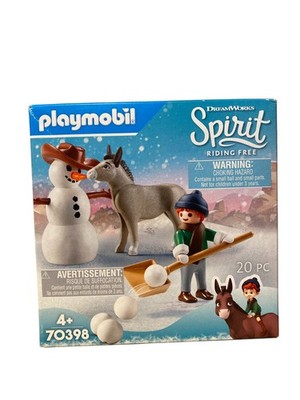 Playmobil Spirit 70398 | Schneespaß mit Snips und Herrn Karotte | NEU & OVP