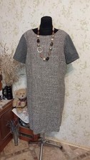 Ladies Laura Ashley Dress Grey 48 / 4XL / 56