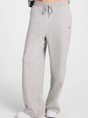 #ad #ad Women’s CHAMPION high rise Gray Sweatpants Size Medium $18.00