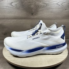Brooks Glycerin 21 White and Light Blue Athletic Shoes men’s size 11.5 Brooks Men main image 3