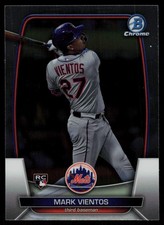 2023 BOWMAN CHROME MARK VIENTOS RC NEW YORK METS #43
