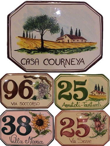 Targhetta Porta Ingresso Targa Casa Personalizzata Contemporanea - Numeri Da 1 A 999, Dimensioni 200x130 Mm, Materiale Misto Insegna Casa Personalizzata - Foto 7