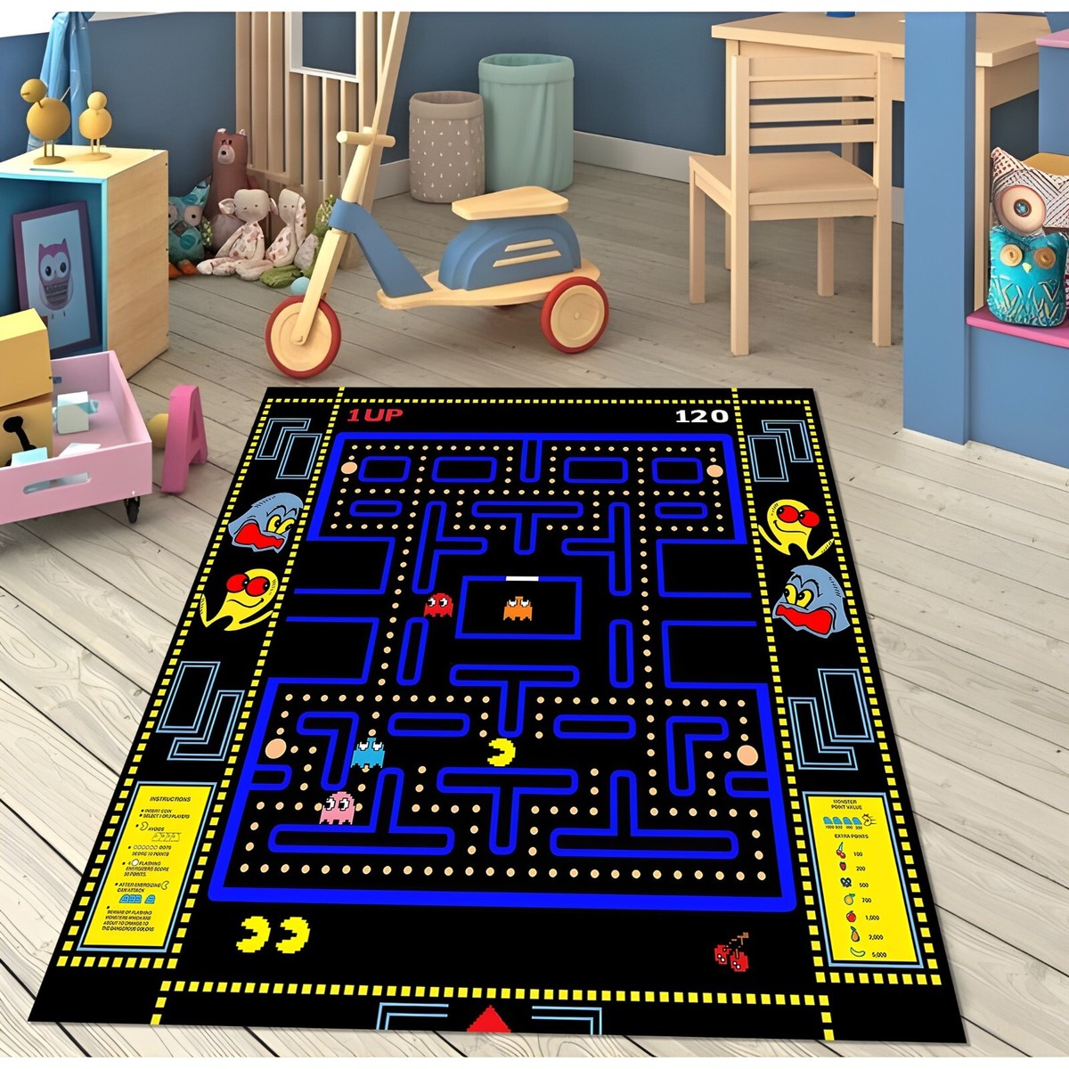 ラグ・カーペット ARCADE GAME RUG MIYOSHI RUG vaultroom ARCADERUG.jpg?v=1688356449&