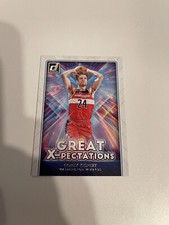 2021-22 Donruss Basketball Great X-Pectations Insert #20 Corey Kispert Wizards