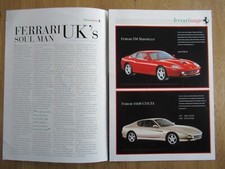 Ferrari News Issue 21 Summer 2000 (brochure) 456, 360, 550