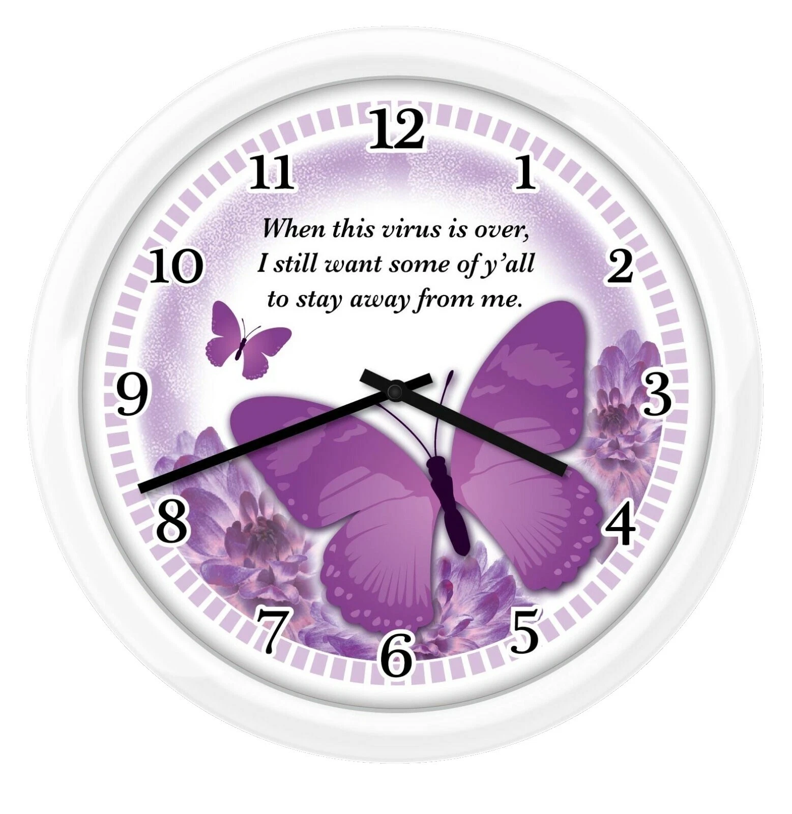 Mariposas Relojes de pared