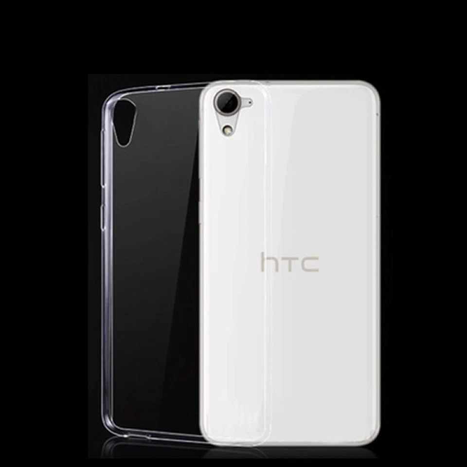 Custodia Protettiva Cellulare Astuccio TPU Case per HTC Desire 626 Trasparente - Immagine 2 di 2