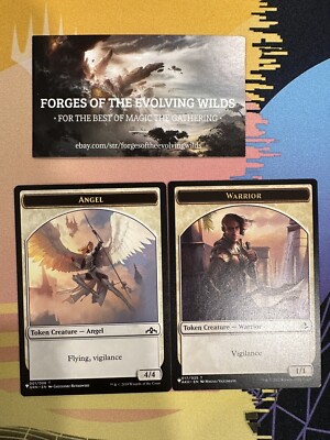 Angel / Warrior 001 017 Token Secret Lair - SLD - Angels Commander
