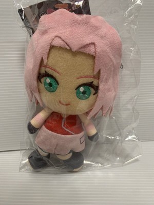 NARUTO Sakura Haruno Nijigen no Mori Chibi Plush Doll Toy 150mm Japan New