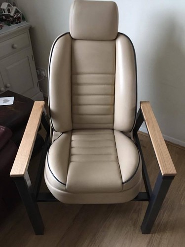 Rolls Royce - Bentley Car Seat Armchairs - Upcycled and Handmade -Made to order - Picture 2 of 5