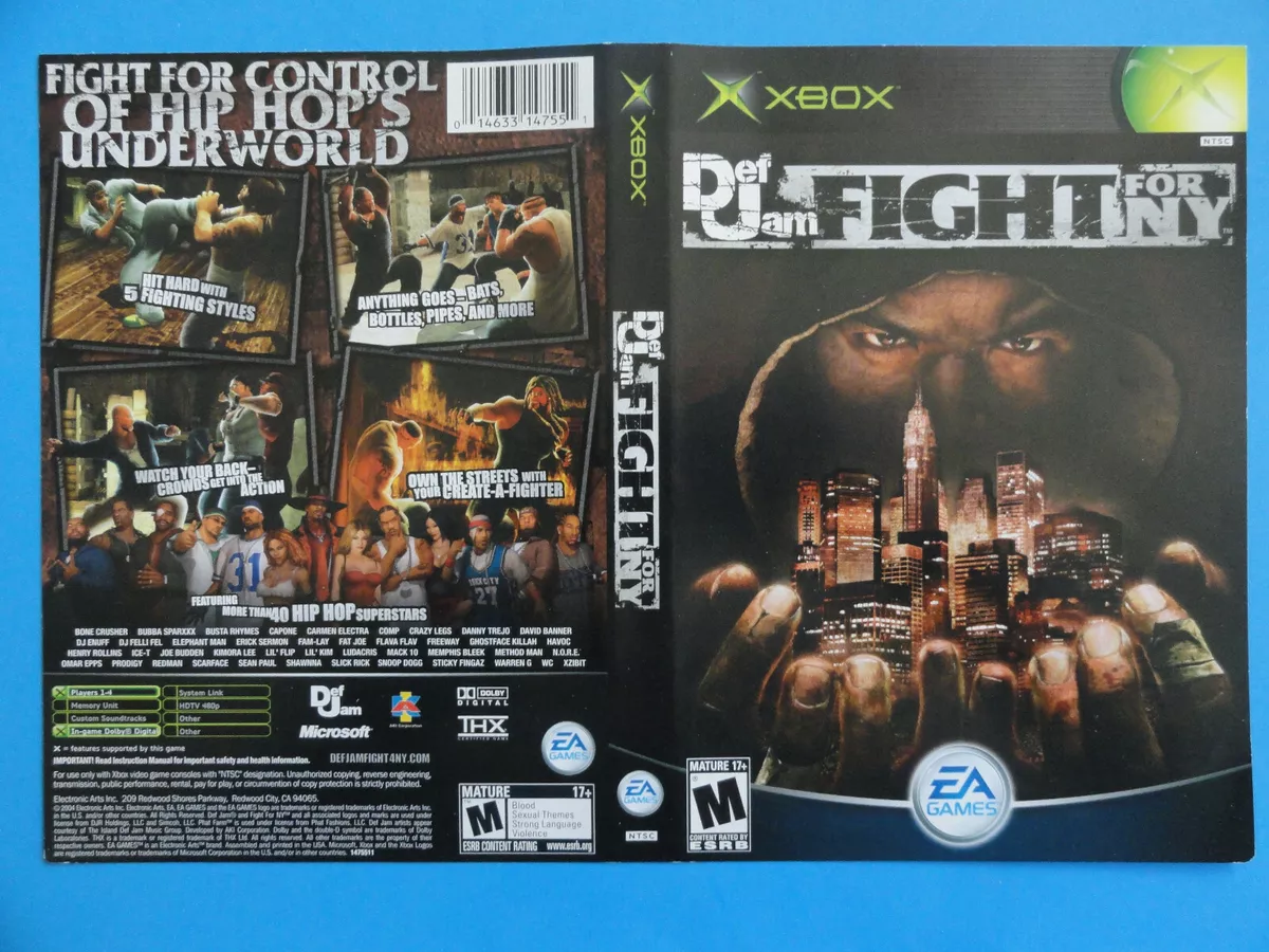 Def Jam: Fight for NY - Xbox, Xbox