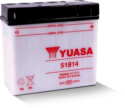 Yuasa Conventional 51814 12 Volt Battery For BMW K75S 1986
