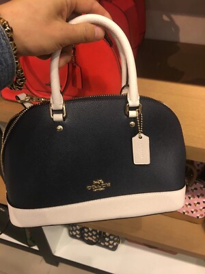 coach mini sierra chalk