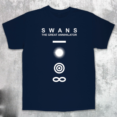 Swans T shirt Album Inspired 90's Tees Band Music Gifts for Fan S
