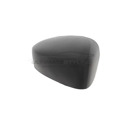 VW Up 2012-2016 Driver Side Wing Mirror Cover - Right Hand, Black Textured - Ultimate Styling