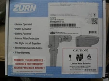 Zurn  ZTR6200EV-LL 1.28 Sensor operated Closet flush valve Chrome