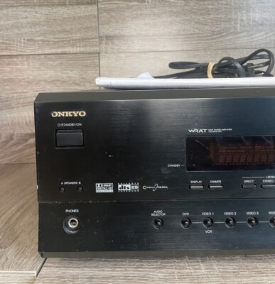 Onkyo TX-SR600 A/V 6.1 Receiver Dolby Digital EX DTS-ES Pro Logic