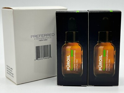 Puroil Rosemary Essential Oil Aromatherapy - 0.5 Oz. - (2-Pack)