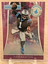 2018 Rookie & Stars Purple Cam Newton Airborne 21/65 Panthers