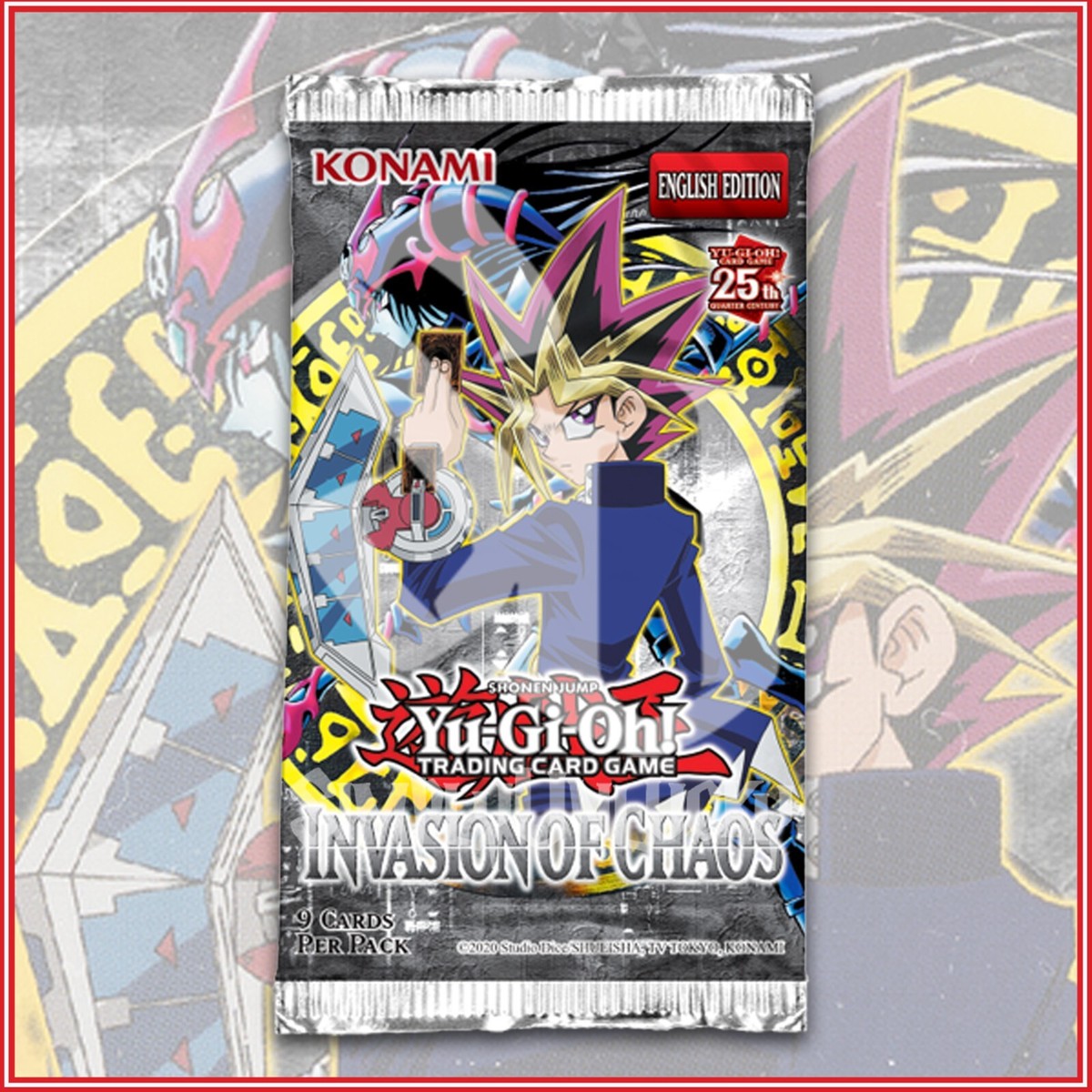 YuGiOh INVASION OF CHAOS BOOSTER (9 Cards) IOC FACTORY SEALED | eBay